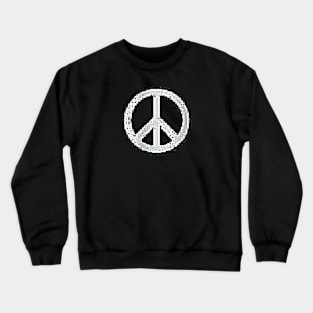 World Peace Symbol Crewneck Sweatshirt